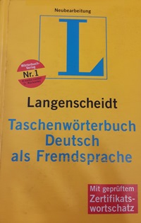  Langenscheidt Taschenwörterbuch Deutsch als Fremdsprache